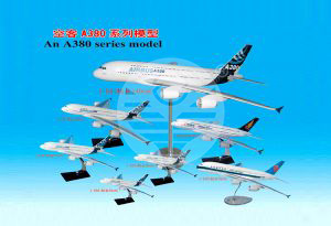 An A380 series model